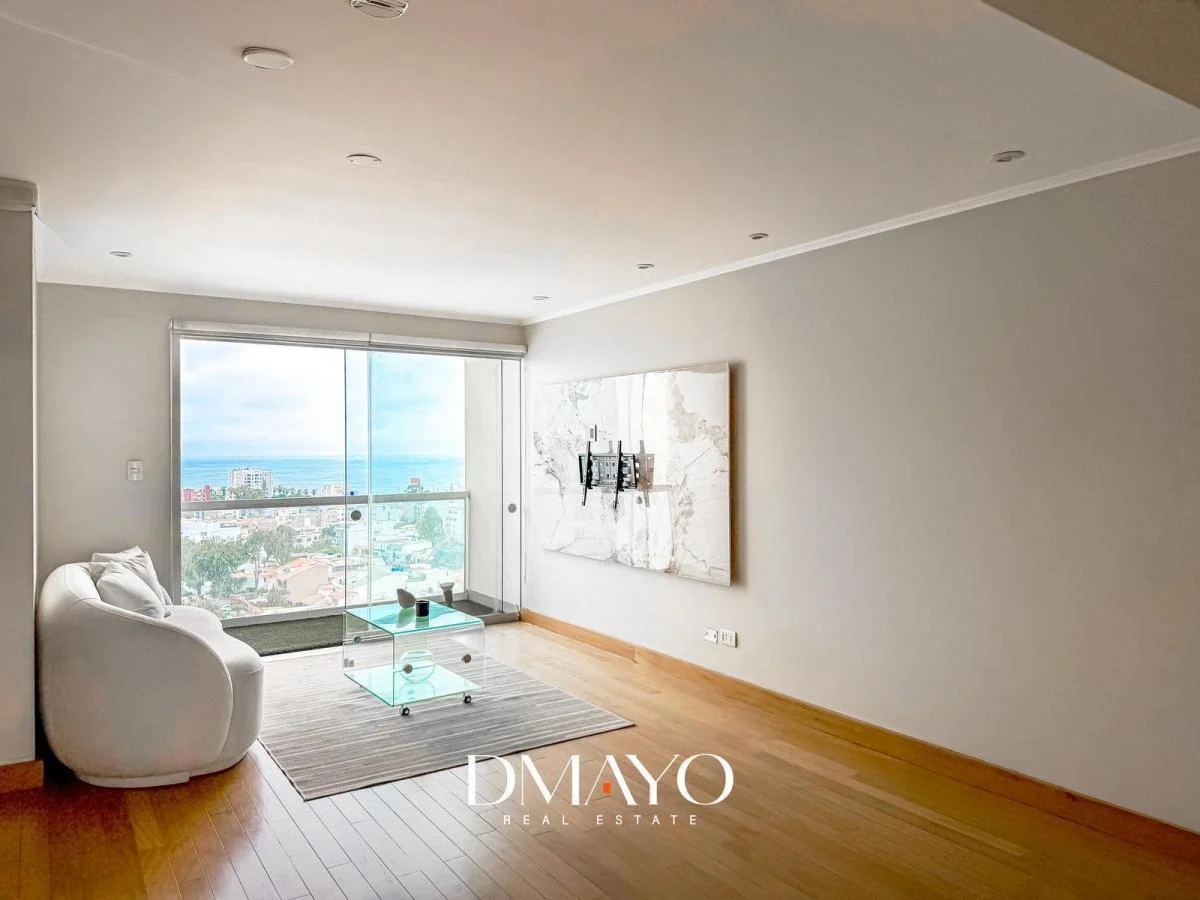 Duplex de 206 m² con Vista Al Mar y Gran Terraza, 3 Dormitorios y 1 Estacionamiento Lineal Doble