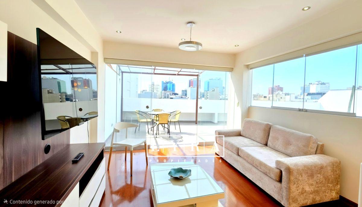 Se Vende o Alquila Dúplex Penthouse de 200 m² a Pasos del Ovalo de Miraflores