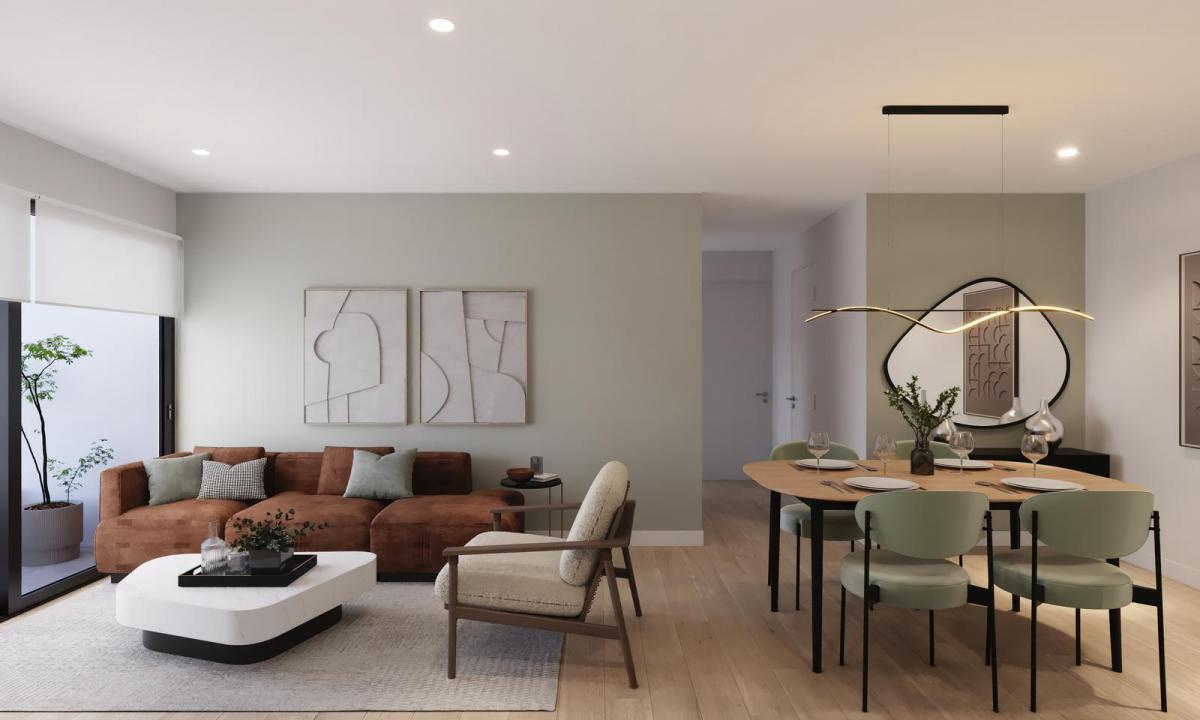 Departamento en venta en Miraflores - 82 m², 3 dormitorios