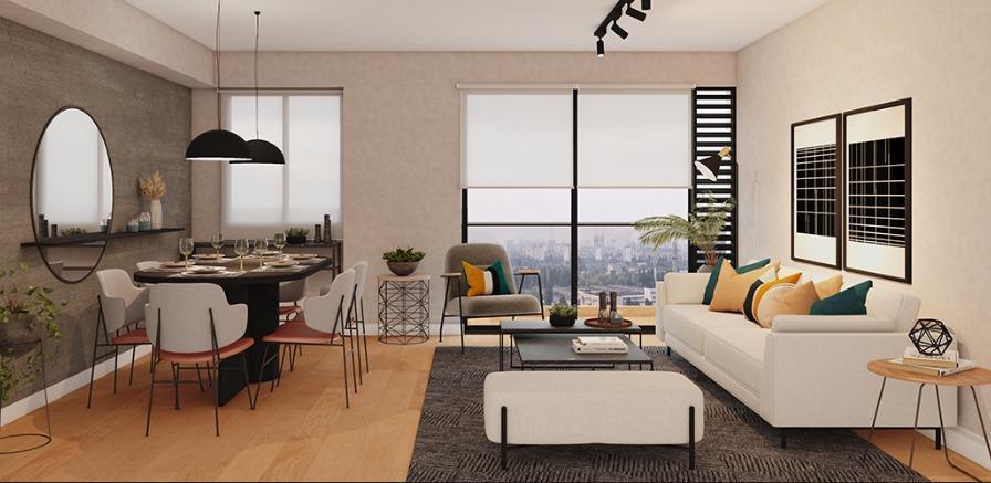 Departamento en venta en Miraflores - 98 m², 3 dormitorios