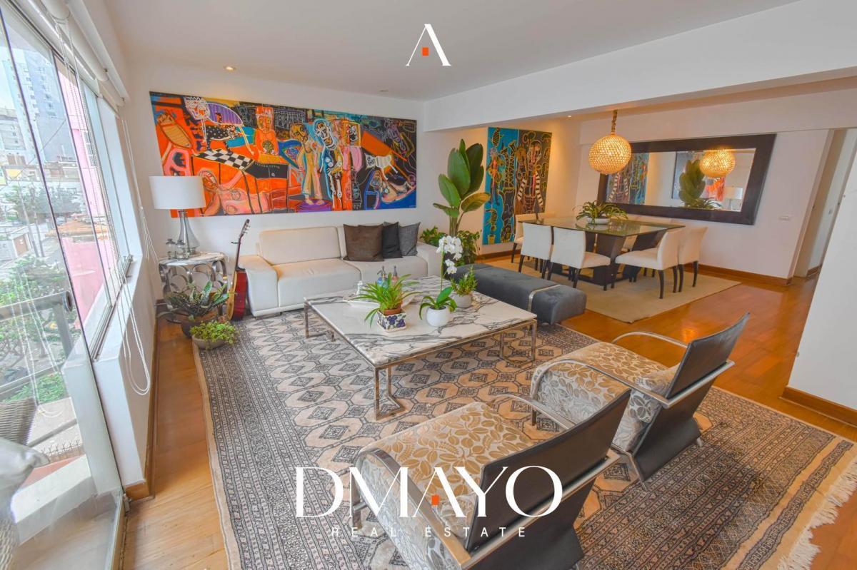 Venta Departamento Amoblado a un Paso del Malecón Cisneros - Miraflores