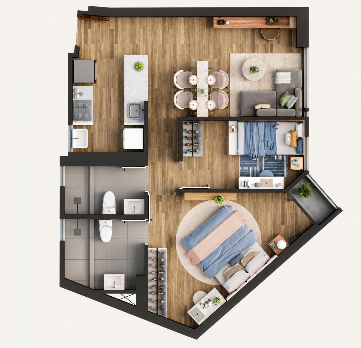 Departamento en venta en Pueblo Libre - 50 m², 2 dormitorios