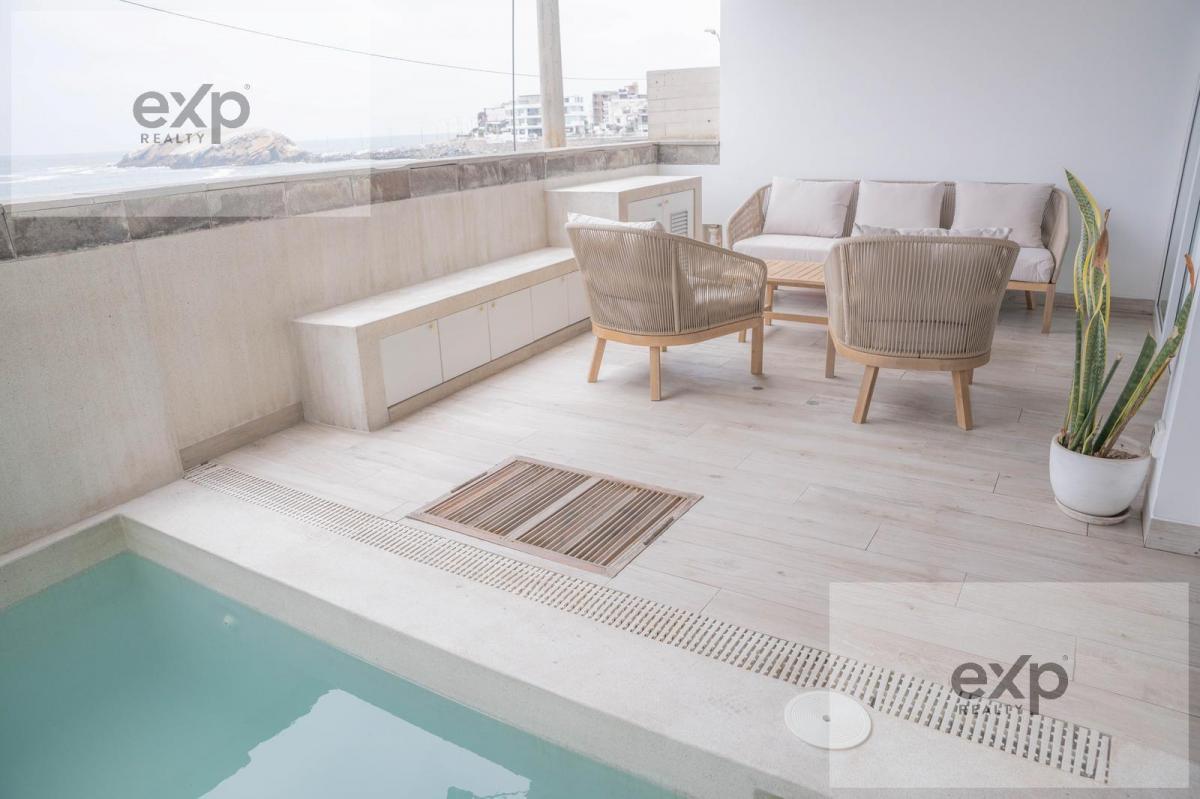 Departamento Frente Al Mar - Punta Hermosa | Temporada Verano o Anual | Amoblado con Piscina