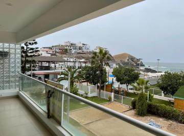 Bello Departamento C/n Terraza - Una Espectacular Vista Al Mar y a Exclusivo Club