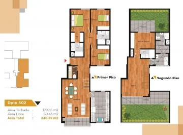 Venta de Duplex en Chacarilla. Frente a Parque. 4 Dormitorios. ID. 1118