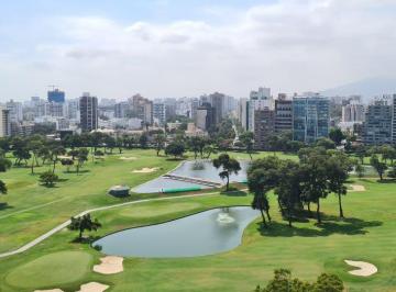 Ocasion! Venta de Exclusivo Departamento Frente Al Golf de San Isidro, Vista Espectacular!