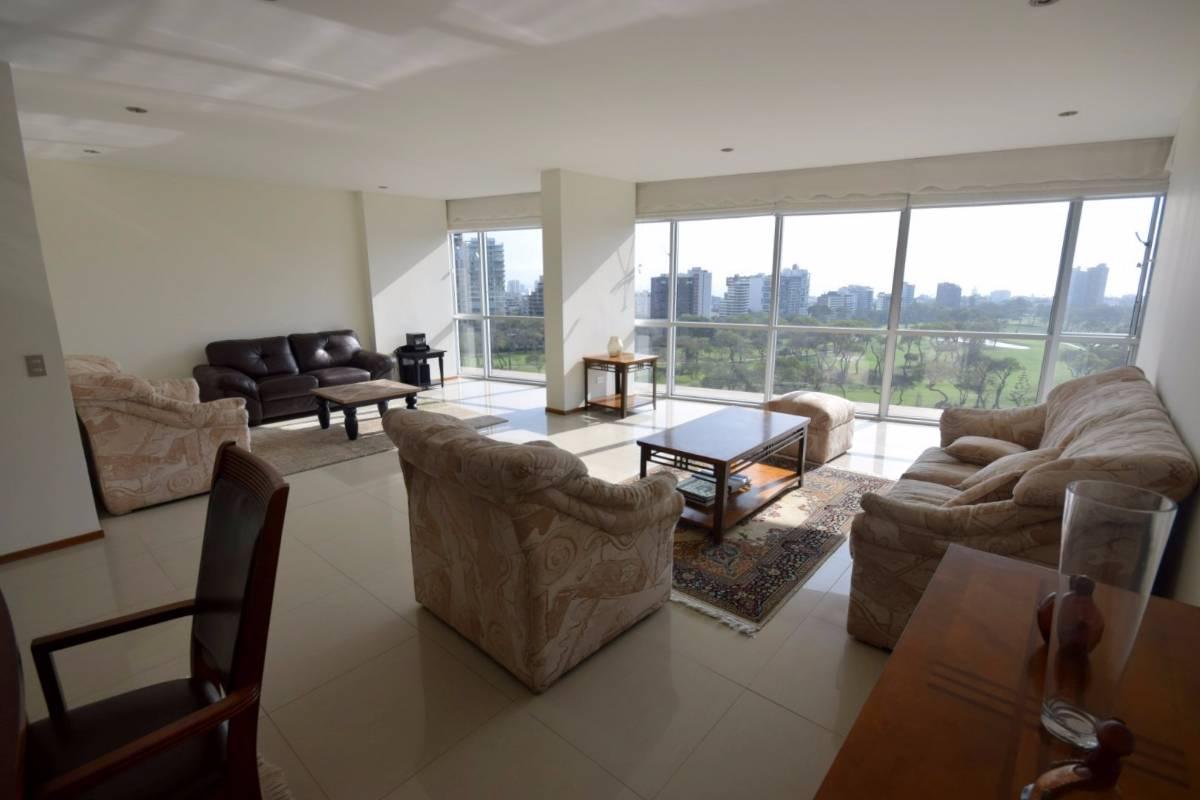 Vendo/alquilo Moderno Departamento de 213 m² Frente Al Golf, San Isidro