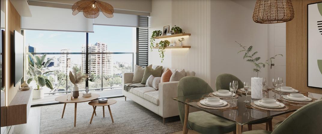 Departamento en venta en Lince - 47 m², 1 dormitorios