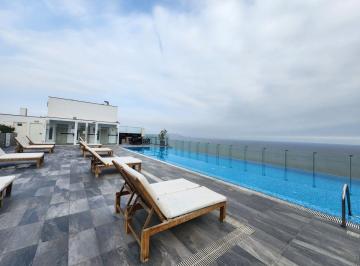 Departamento con Vista Al Mar en Pacifik Ocean Tower | 2 Dorm. + Studio | Cochera y Depósito