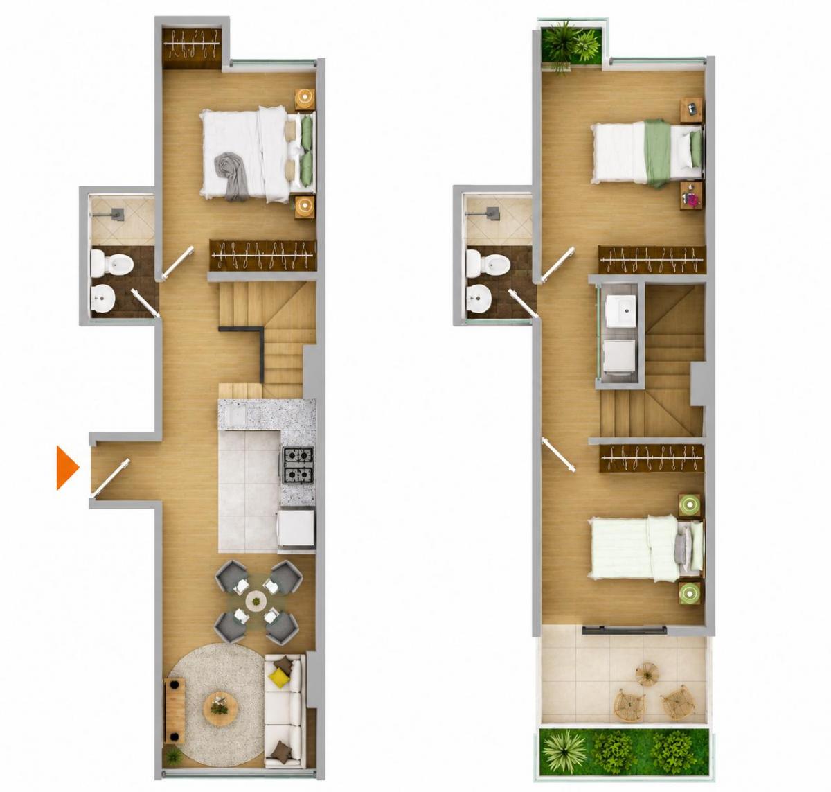 Dúplex 3 Dorm. en San Miguel (87 M²)