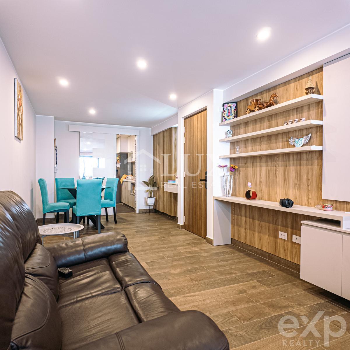 Departamento en venta en Santiago de Surco - 80 m², 2 dormitorios