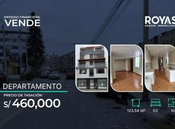 Entidad Financiera Remata Departamento de Tres Dormitorios - Surco - 1295