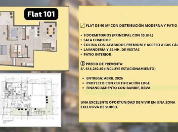 Venta Departamento en Santiago de Surco
