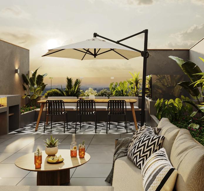 1 Dorm. en Surco (39.62 M²)
