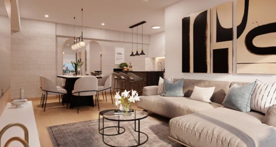Departamento en venta en Santiago de Surco - 69 m², 2 dormitorios