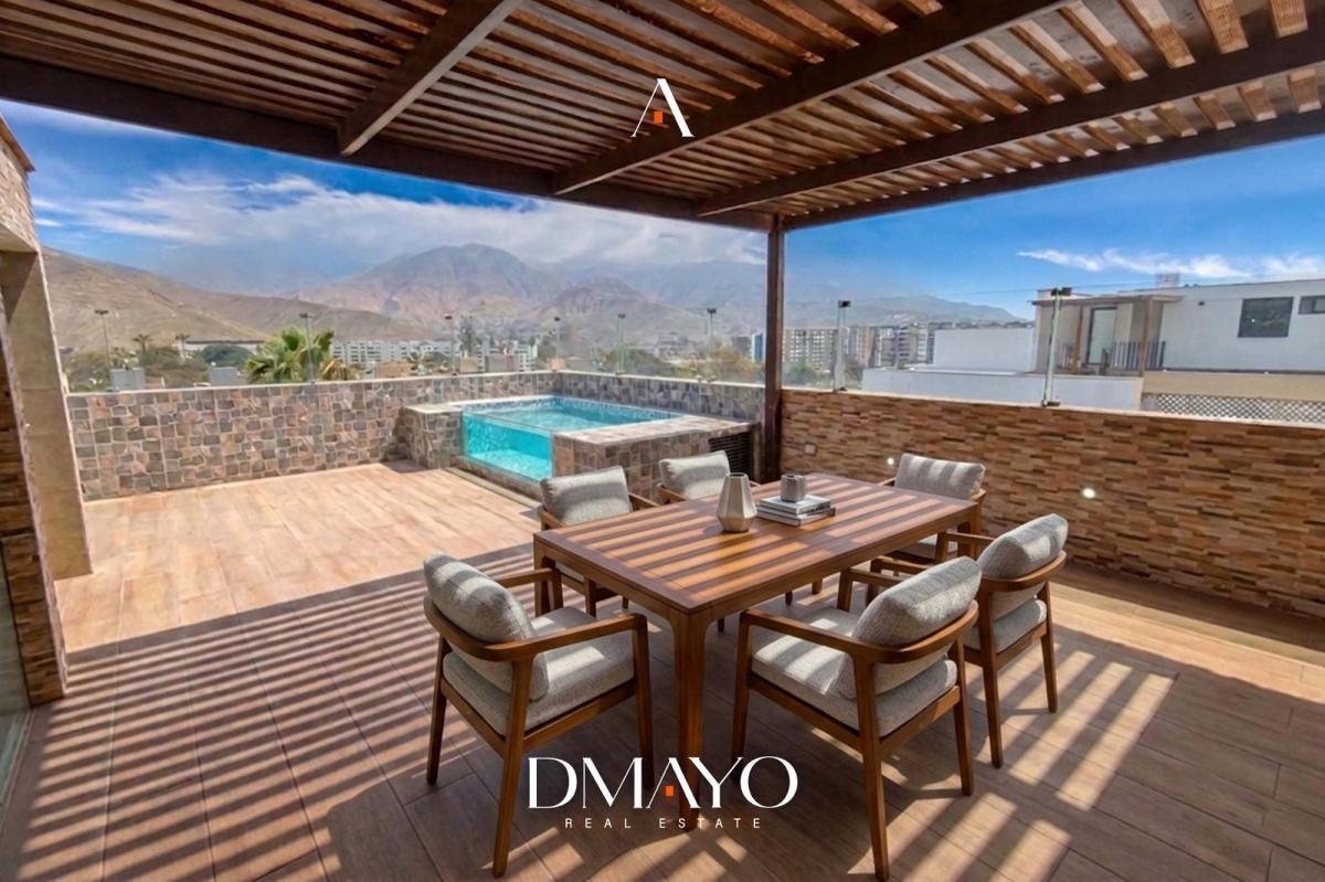 Duplex en Venta de 277 m², Terraza y Piscina, 3 Dormitorios y 2 Cocheras Paralelas, Lima Polo Hunt