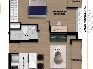 Departamentos Flat de Estreno en Venta La Calera - Surquillo