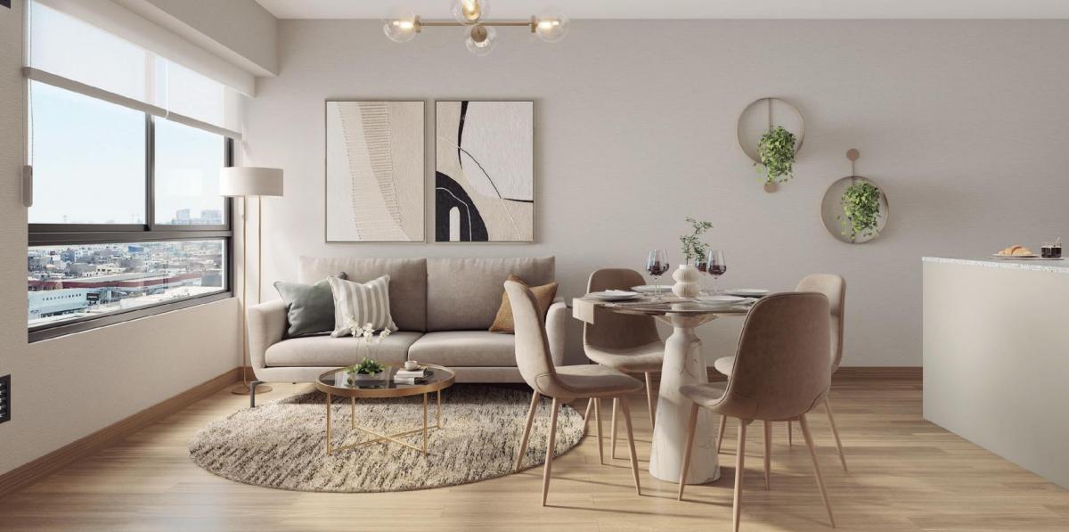 Flat de Estreno 3 Dorm. 75.03 m² en Surquillo