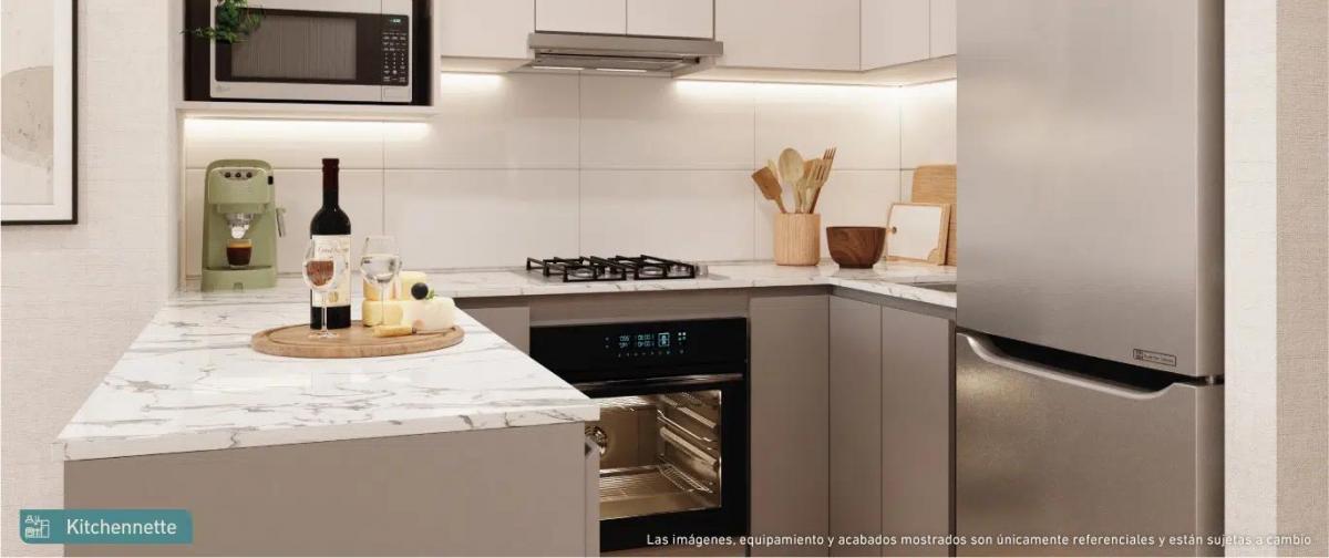 Departamento en venta en Surquillo - 41 m², 1 dormitorios
