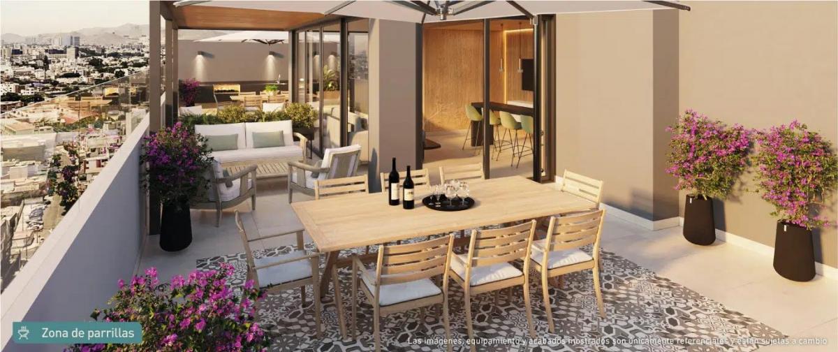 Departamento de 1 Dorm. en Surquillo | Gimnasio, Coworking y Sala Bar