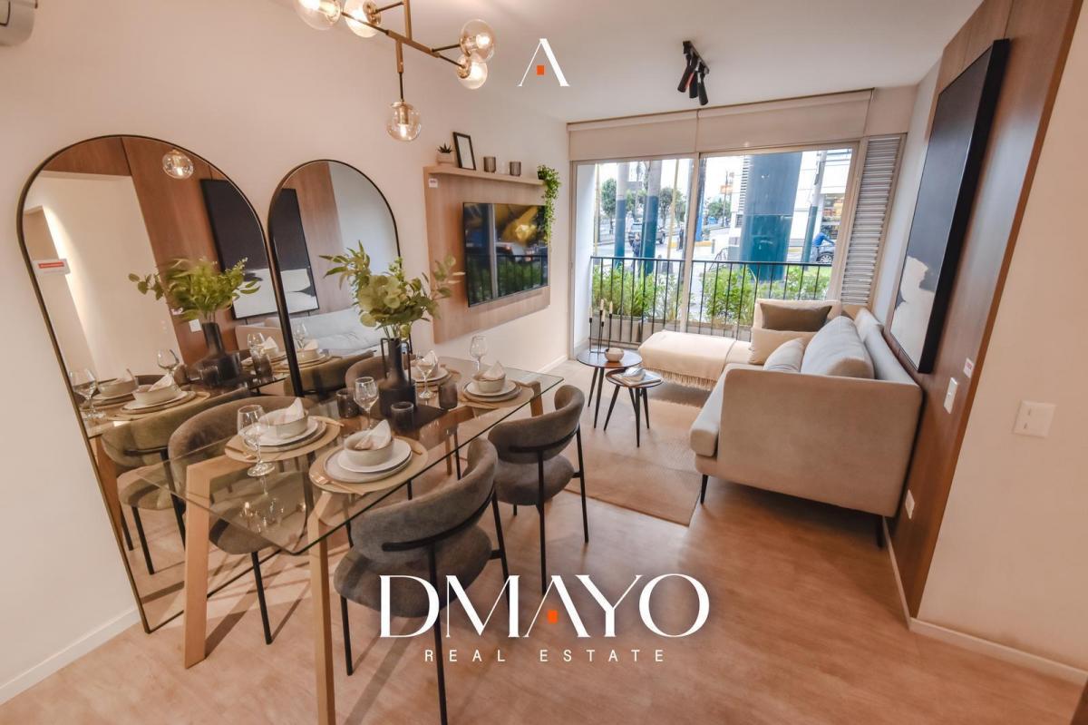 Moderno Departamento en Venta de 2 Dormitorios con Estudio - 64 m²