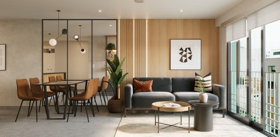 Departamento en venta en Surquillo - 46 m², 2 dormitorios