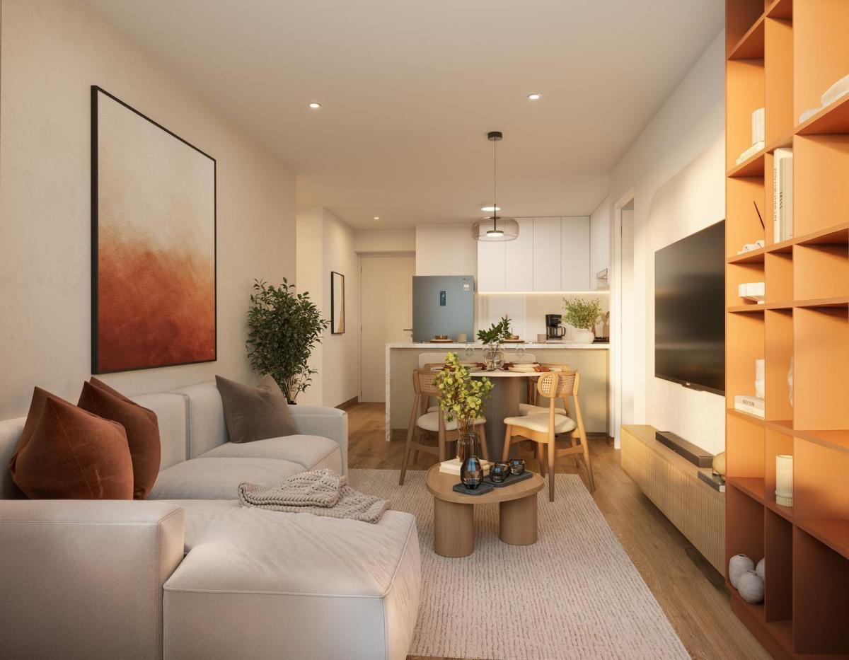 Departamento en venta en Surquillo - 53 m², 2 dormitorios