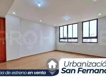 Urb. San Fernando II - Departamento de Estreno en Venta en 9° Piso