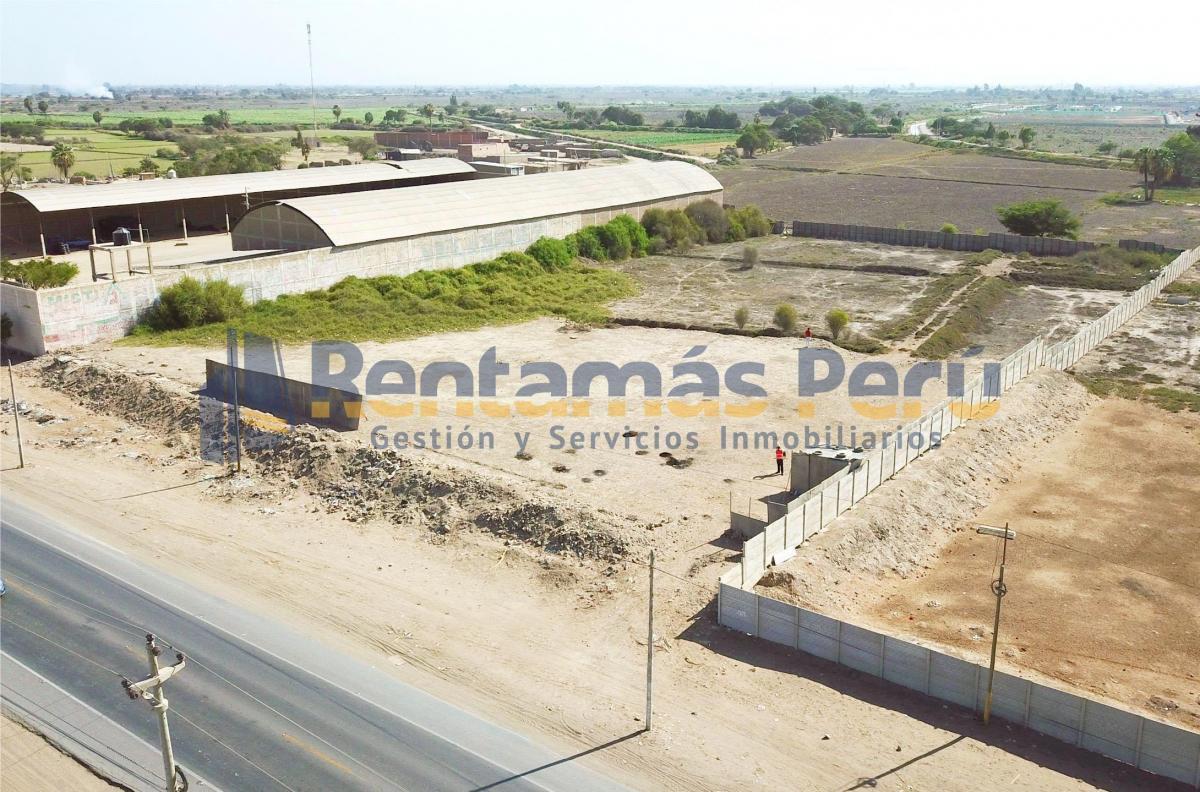 Terreno en Alquiler de 11, 024 m² Carret. Panamericana Norte - Lambayeque