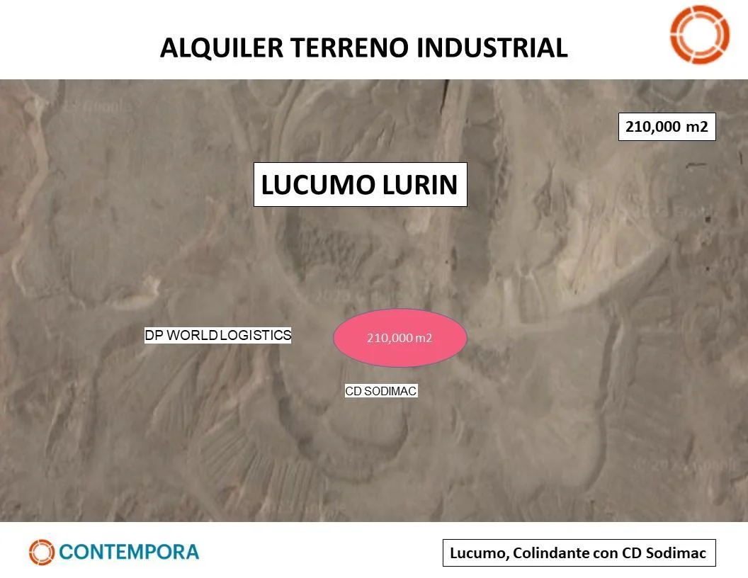 Alquiler Terreno - Lucumo Lurin - 210, 000 m²