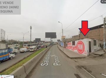 Se Alquila Terreno Comercial Av Alipio Ponce Costado de Metro