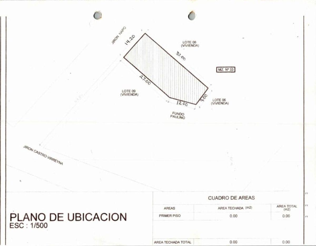 Vta Breña Jr Napo Terreno Rdm P7 Pisos - B/ubicación