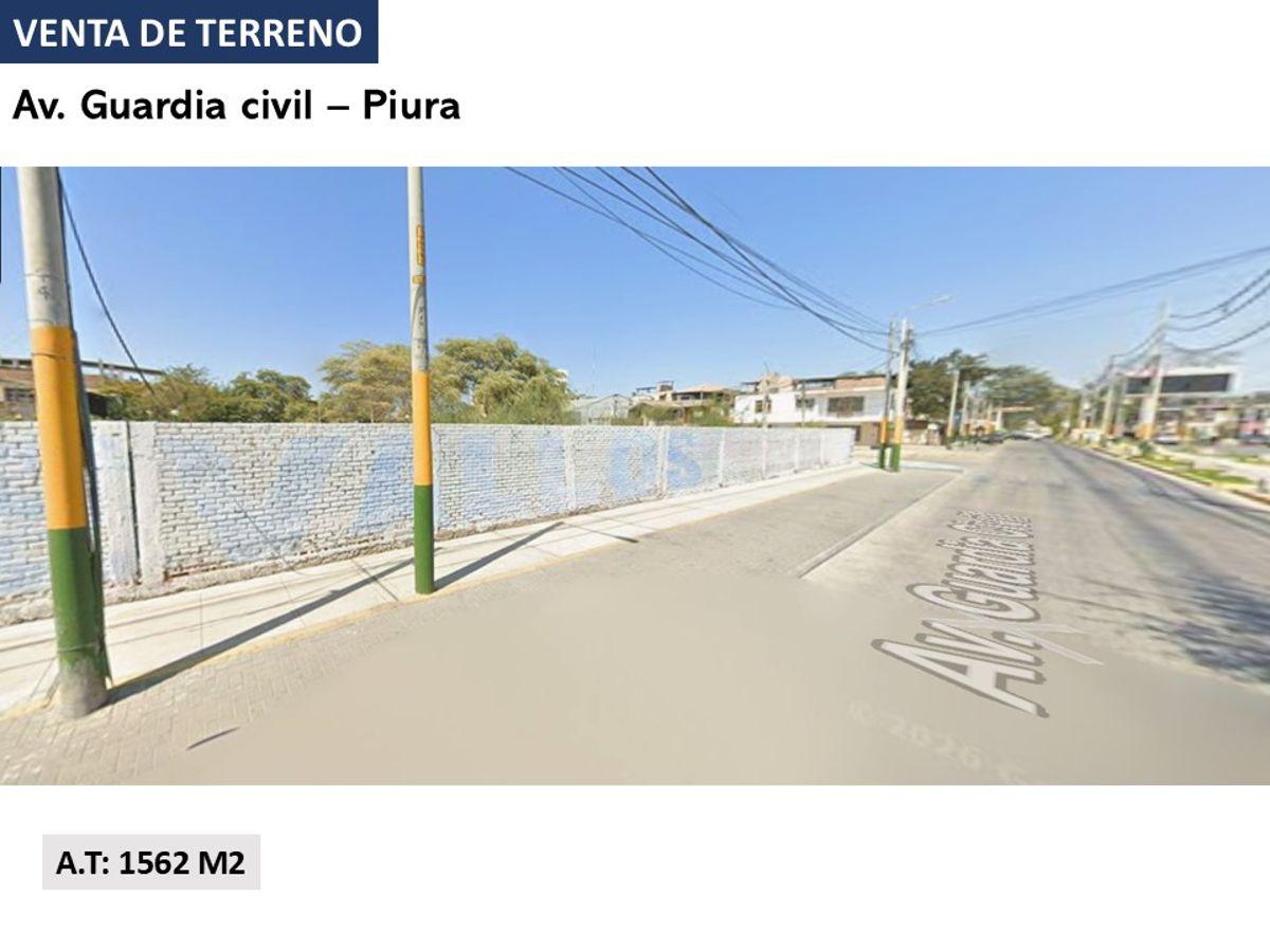 Terreno en Venta – Av. Guardia Civil, Entre Las Begonias y Las Camelias, Piura