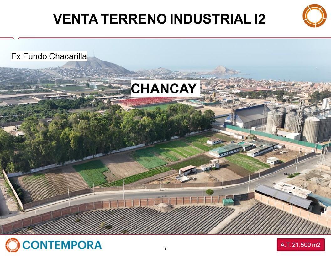 Venta de Terreno Industrial 12 - Chancay Huaral - 21, 500 m²
