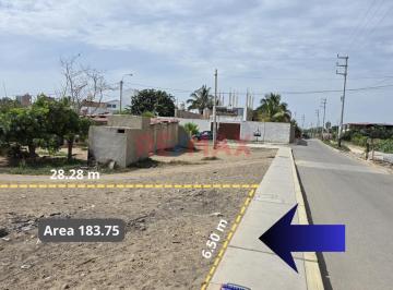 Terreno en Venta de 183 m² en La Ciudad de Reque a Unas Cuadras del Parque principal.(T. Eneque)