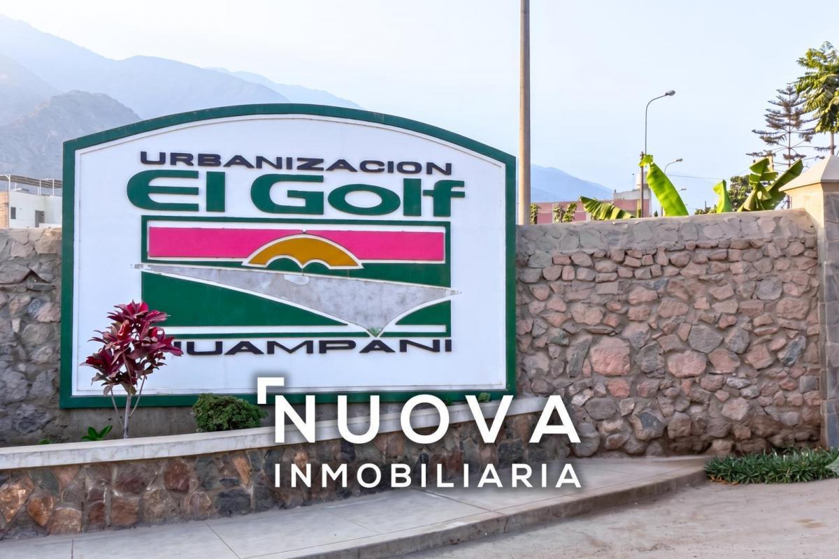 Venta de Terreno en El Golf de Huampani
