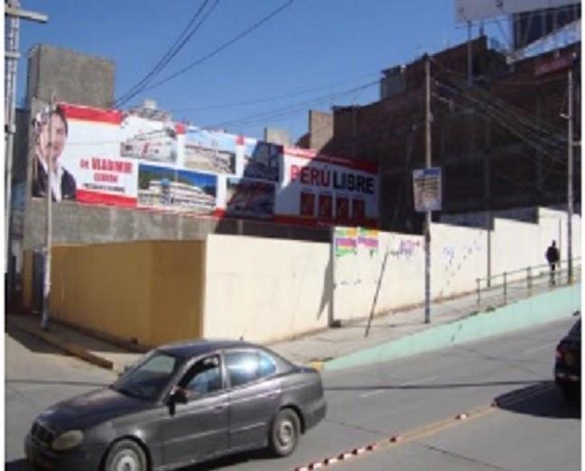 Vendo o Alquilo Terreno Comercial en Av. Giráldez 4, Huancayo