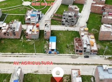 Terreno en Venta en Parques de Huancayo, Palian - 120 m²