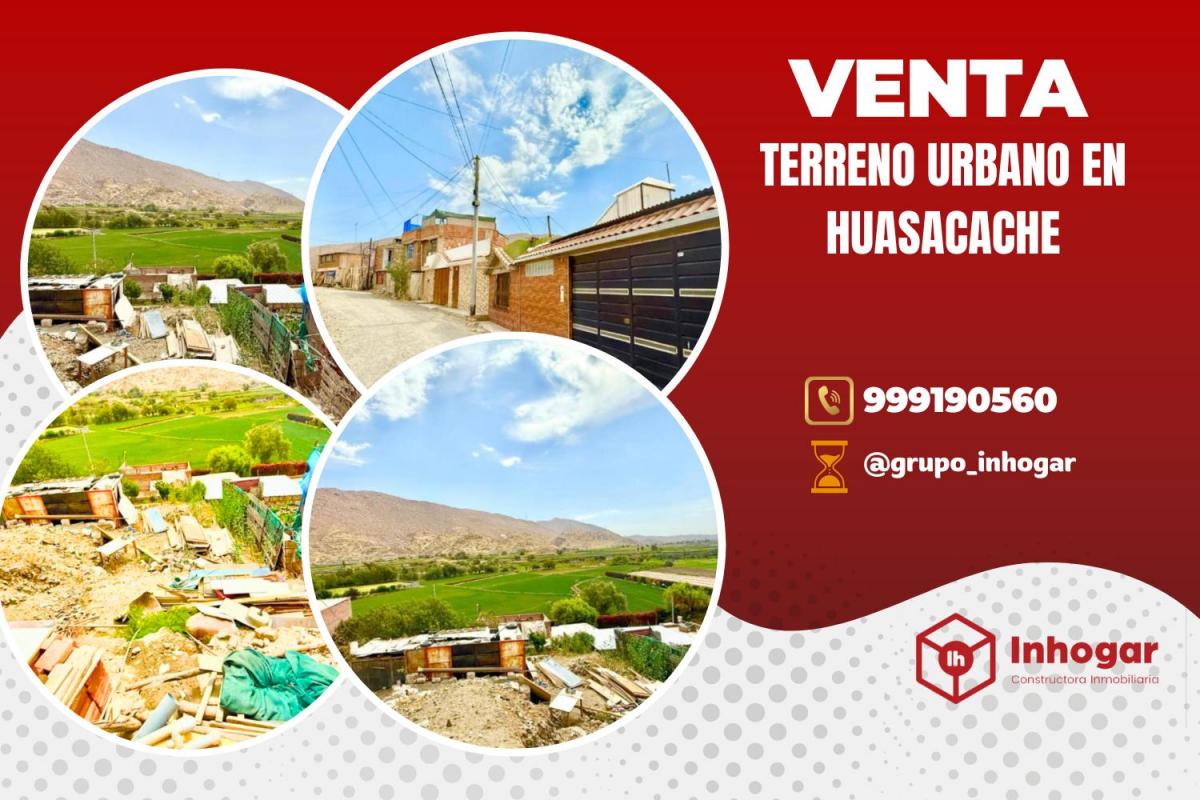 Venta de Terreno Urbano en Huasacache
