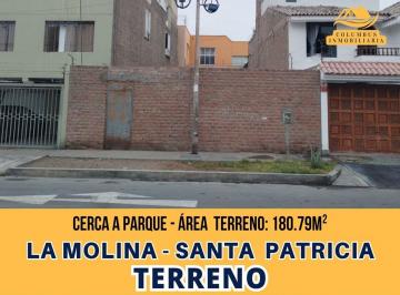 Santa Patricia - Terreno Plano y Cercado - Área: 180.79 m²