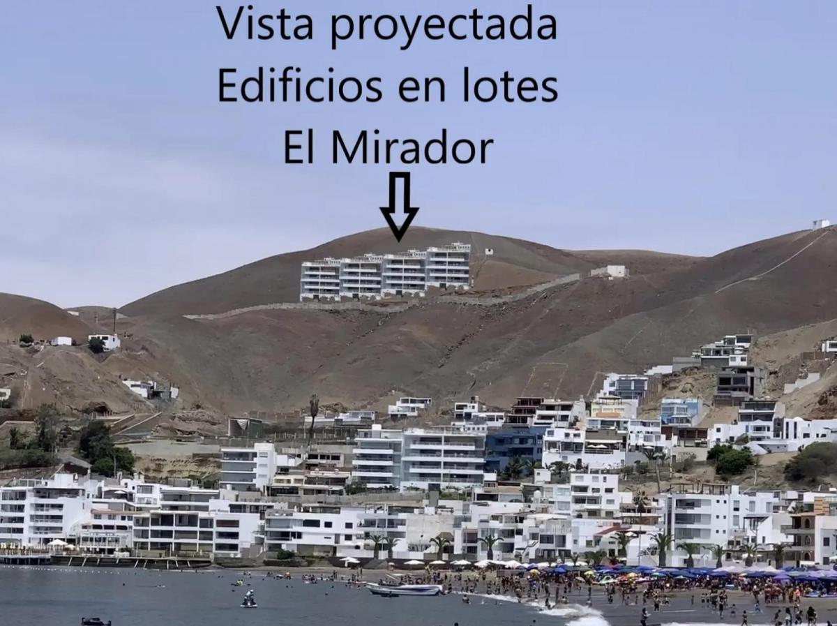 Terreno con Titulo de Propieda, Increible Vista Al Mar, en Pucusana