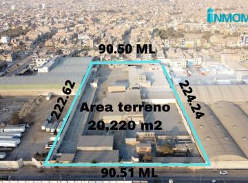Terreno Industrial en Los Olivos a La Espalda de Molitalia