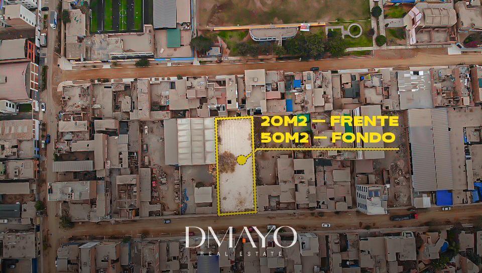 Terreno en Venta de 1000 m² Cerca a Univ Cesar Vallejo y Utp