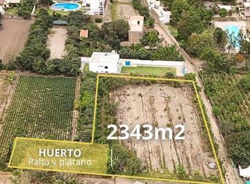 Venta de Terreno en Lunahuaná