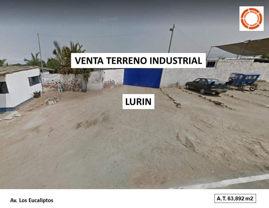 Venta Terreno Industrial - Los Eucaliptos - Lurin - 63, 892 m²