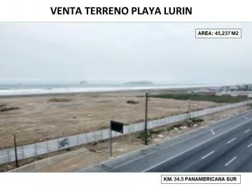 Venta Terreno de Playa - Lurin - Km 34.5 At. 55, 821 m²