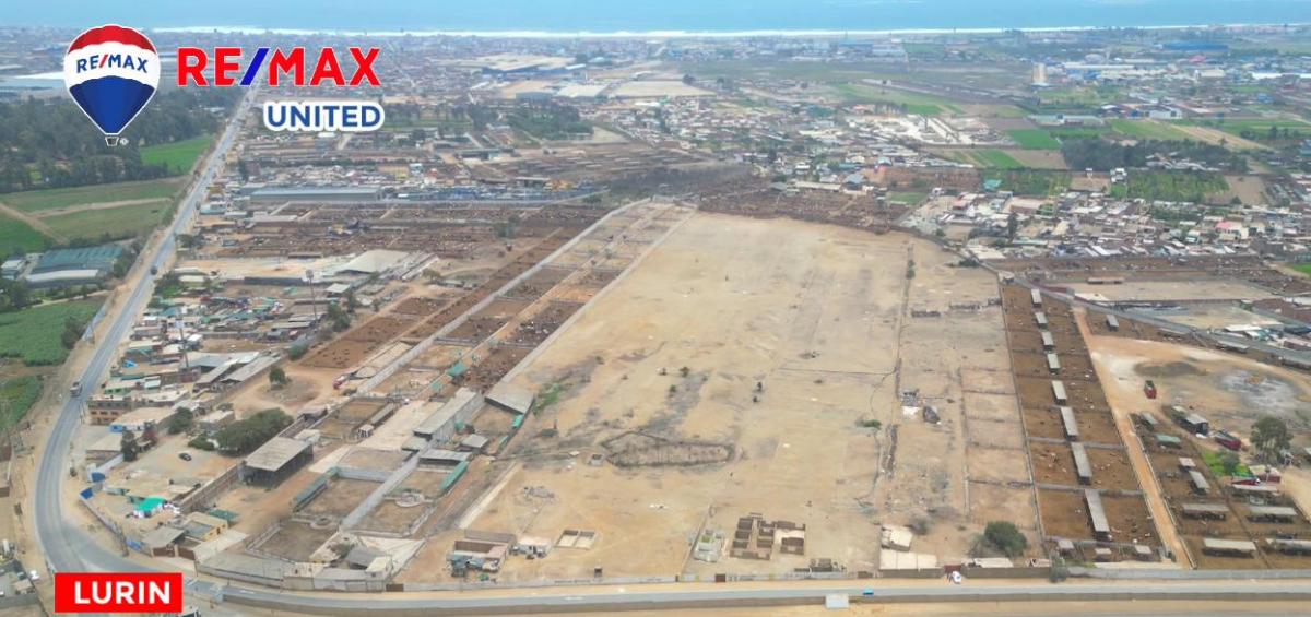 Gran Terreno de 70, 100 m² con Zonificación H3, Rda E I - Lurín