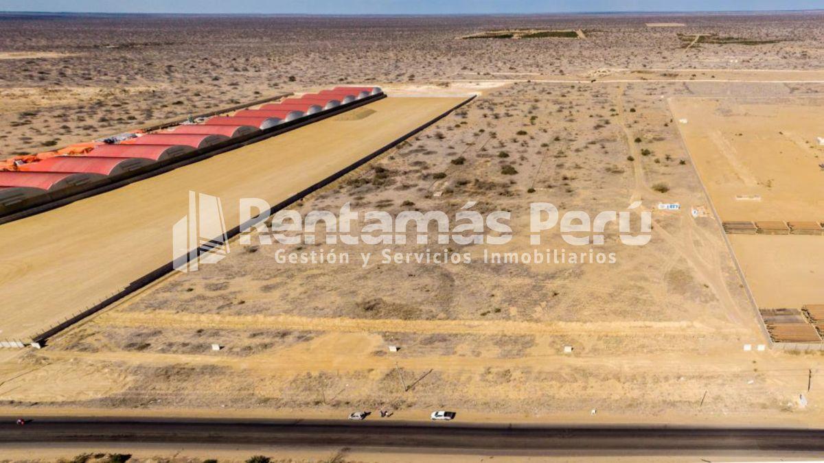 Venta de Terreno Industrial 5 Hectáreas Zonificacion I - 4 Carret. Paita Sullana - Piura
