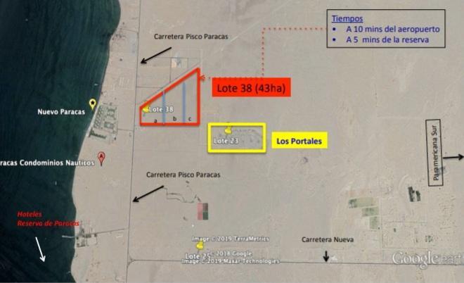 Terreno Residencial Y/o Comercial Pisco Paracas