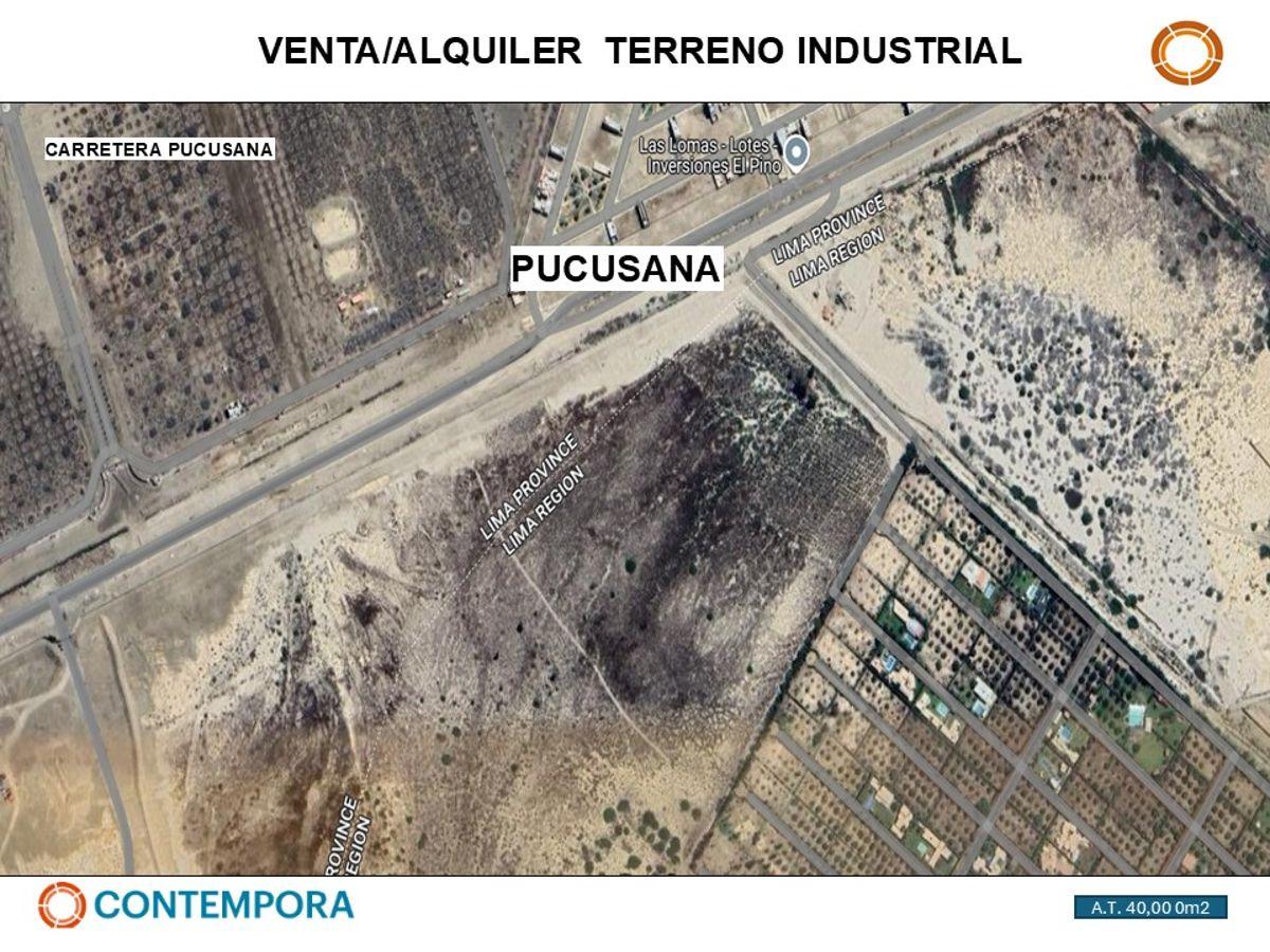 Terreno Industrial Pusucasana - Venta/alquiler - 40, 000 m²